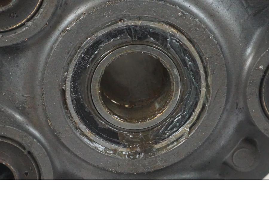 Höger sida på Fälg från en KTM 950 SM -2006 motorcykel.