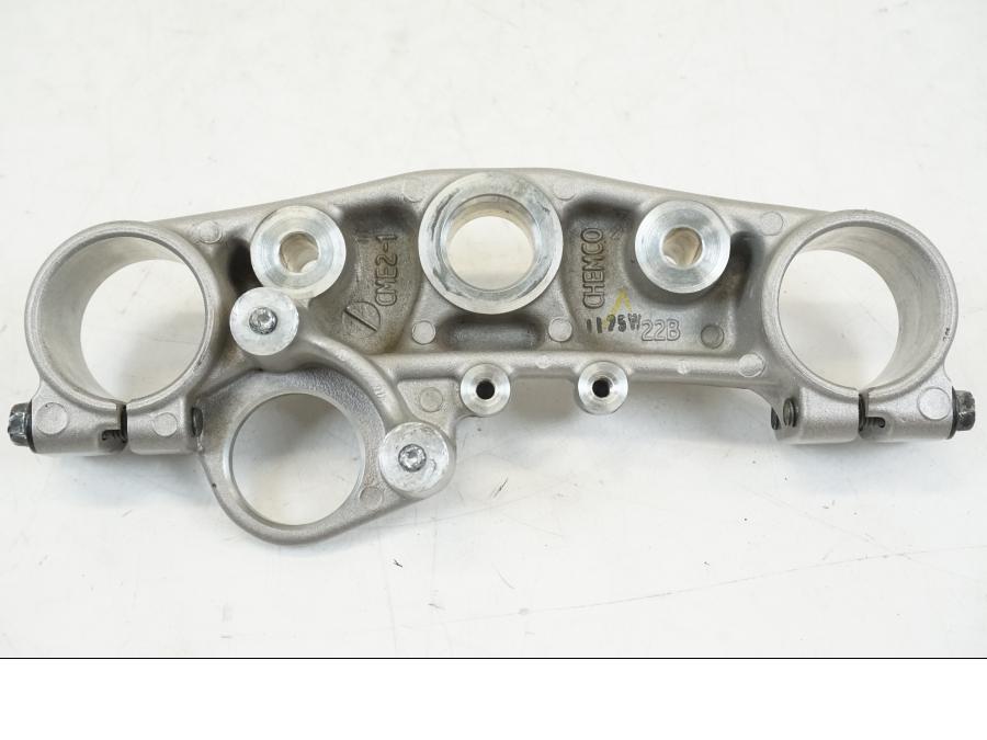 Snett uppifrån på Gaffelkrona från en Yamaha WR 125 -2011 motorcykel.