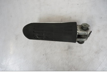 Snett uppifrån på Fotpinne från en Honda VTR 1000 F -1997 motorcykel.