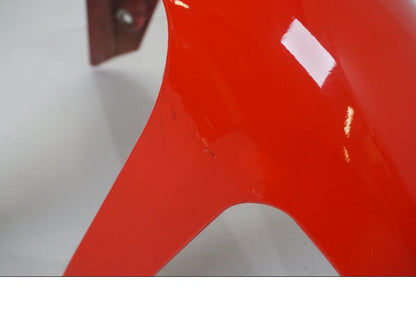 Snett uppifrån på Framskärm från en Aprilia RS 125 -2008 motorcykel.