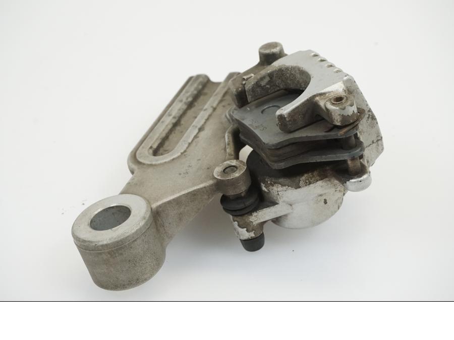 Snett nerifrån på Bromsok från en Yamaha WR 125 -2010 motorcykel.