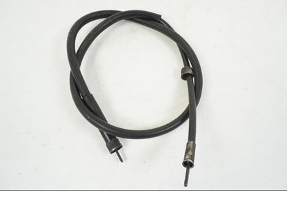 Snett uppifrån på Hastighetsmätarvajer från en Yamaha FZR 1000 -1990 motorcykel.