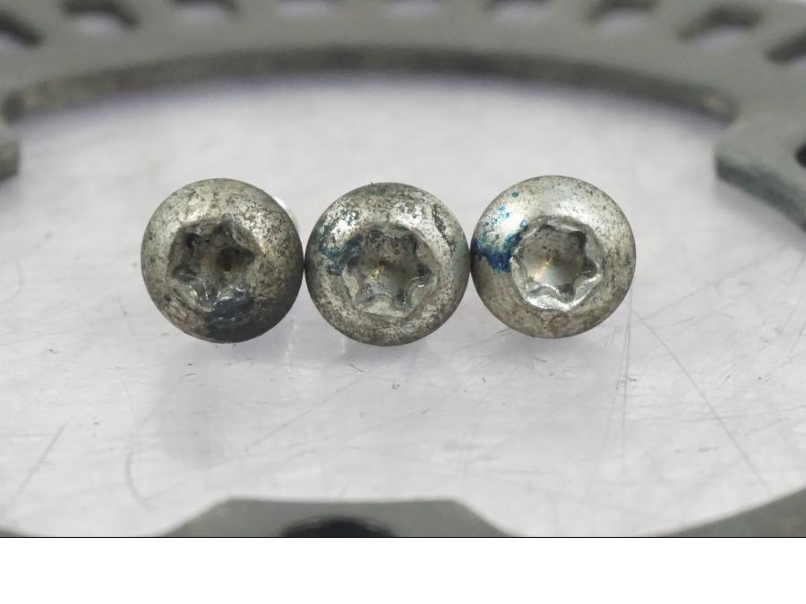 Baksidan på ABS krans från en Yamaha MT-09 -2016 motorcykel.