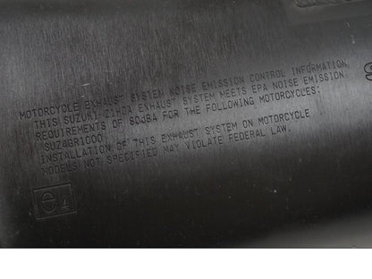 Extrabild4 på Ljuddämpare från en Suzuki GSX-R 1000 -2007 motorcykel.