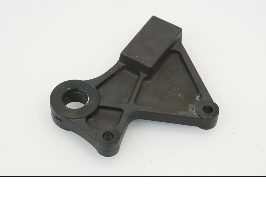 Snett uppifrån på Bromsoksfäste från en Kawasaki ZX-10R -2008 motorcykel.