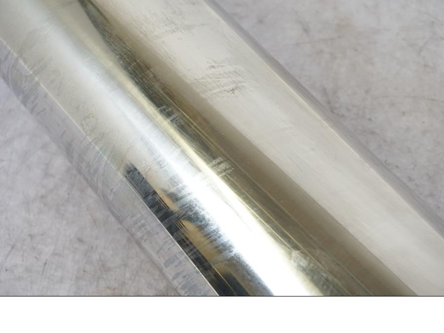 Vänster sida på Ljuddämpare från en BMW F 800 S -2009 motorcykel.