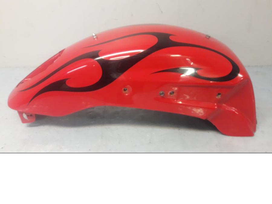 Baksidan på Bakskärm från en Honda VTX 1800 -2007 motorcykel.