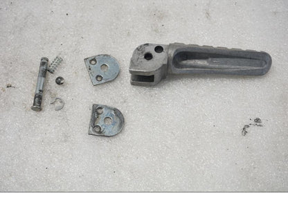 Baksidan på Fotpinne från en Ducati Monster 796 -2013 motorcykel.