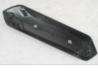 Snett uppifrån på Bensintankdekor från en Triumph Tiger Explorer -2013 motorcykel.