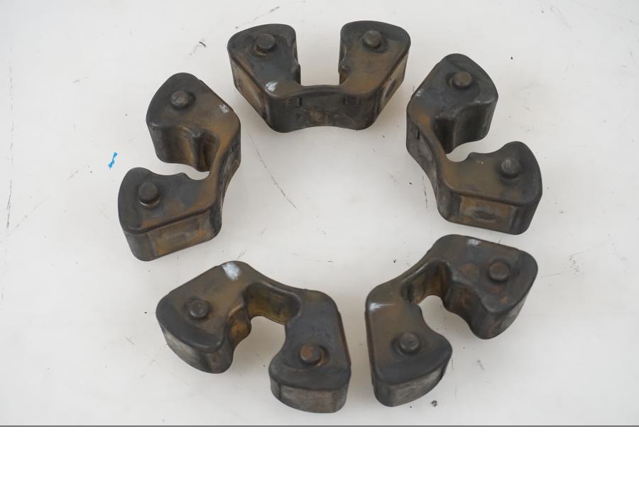 Baksidan på Ryckutjämnare från en Kawasaki ZX-12R -2000 motorcykel.