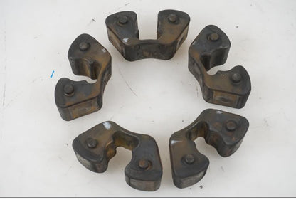 Baksidan på Ryckutjämnare från en Kawasaki ZX-12R -2000 motorcykel.