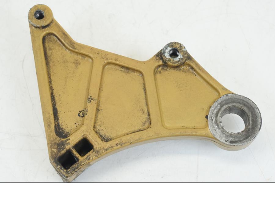 Snett uppifrån på Bromsoksfäste från en Honda NSR 125 -1991 motorcykel.