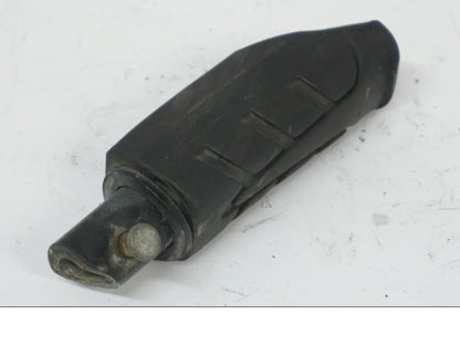 Snett uppifrån på Fotpinne från en Honda CB 500 X -2015 motorcykel.