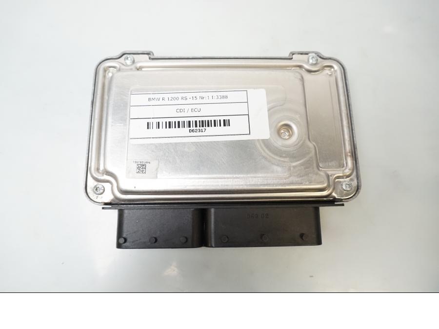 Baksidan på CDI / ECU från en BMW R 1200 RS -2015 motorcykel.