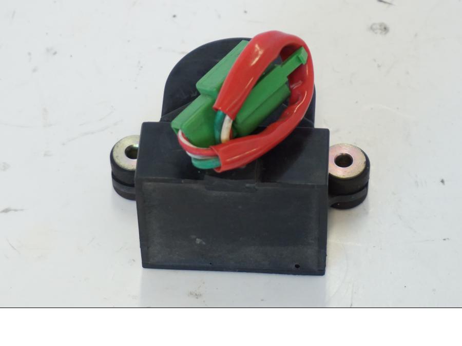 Snett uppifrån på Tilt Sensor från en Honda CBR 900 RR -2001 motorcykel.