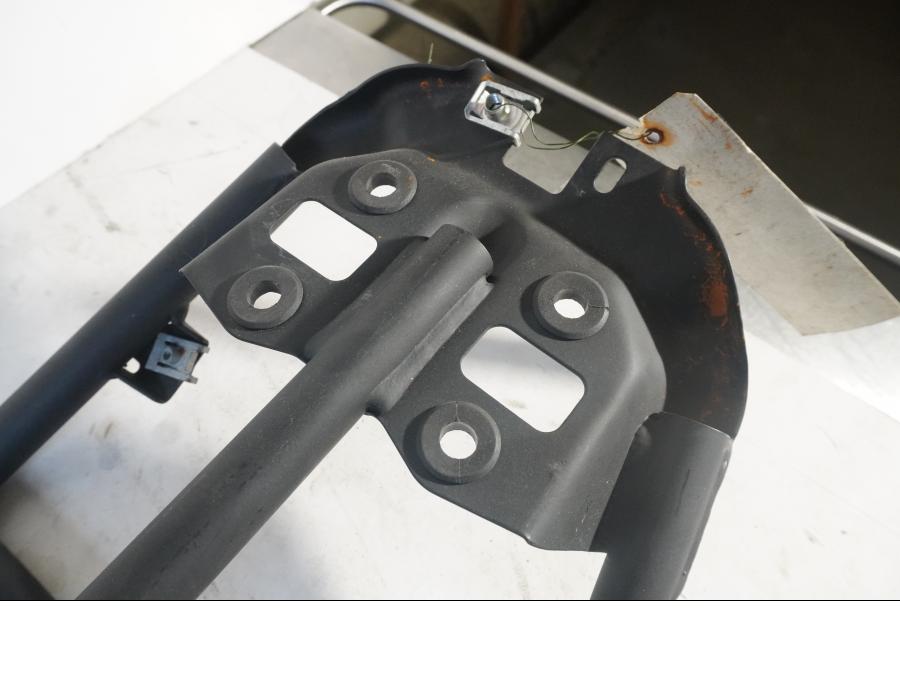 Baksidan på Bakram från en Ducati 848 EVO -2012 motorcykel.