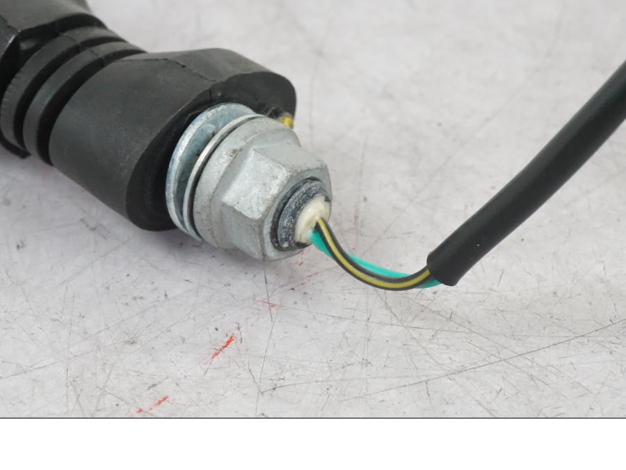 Höger sida på Blinkers LED från en KTM 690 Duke -2015 motorcykel.