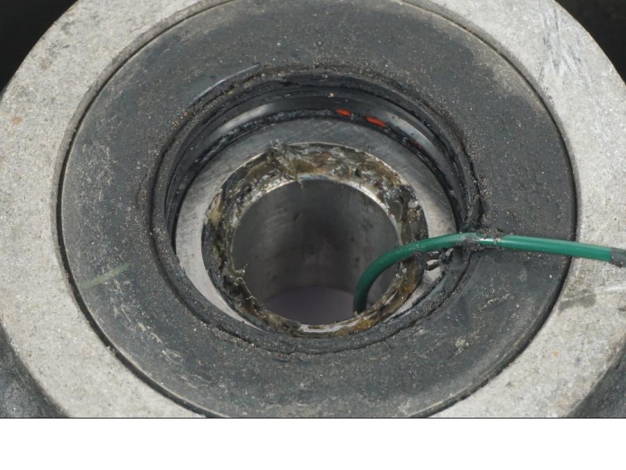 Höger sida på Drevfäste från en Honda CB 500 X -2015 motorcykel.