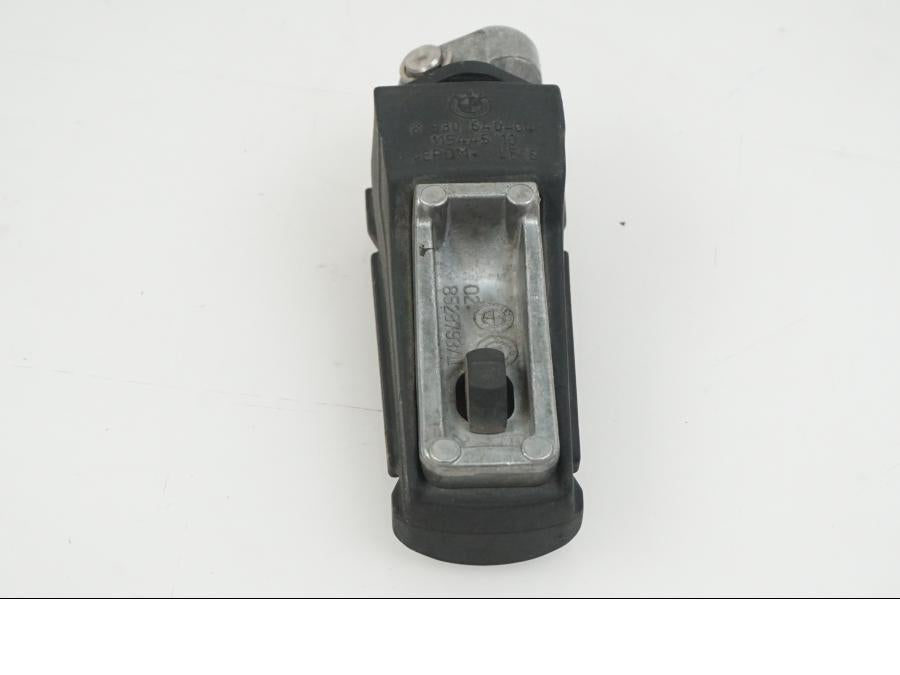 Snett uppifrån på Fotpinne från en BMW R 1250 GS -2017 motorcykel.