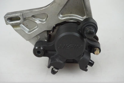 Snett uppifrån på Bromsok från en Honda CBR 1000 -2005 motorcykel.