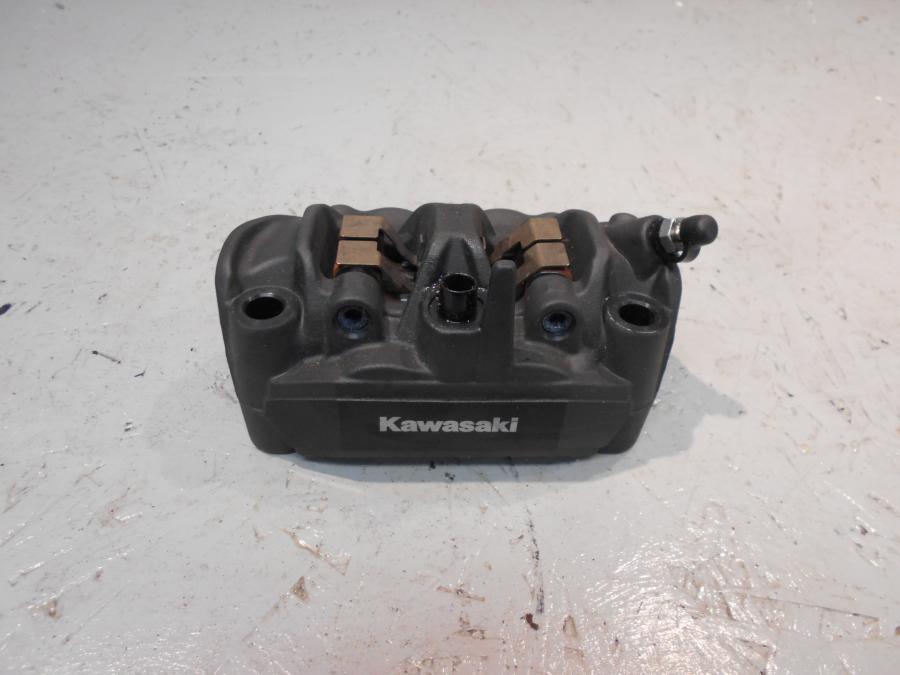 Framsidan på Bromsok från en Kawasaki Ninja H2 -2018 motorcykel.