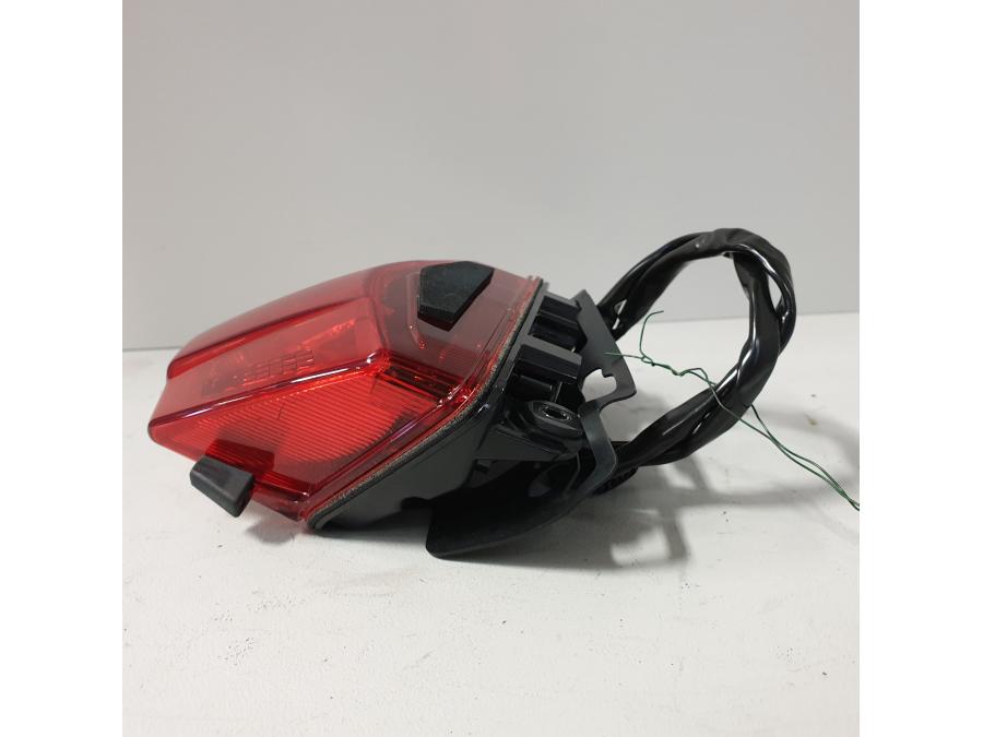 Baksidan på Baklampa från en Kawasaki Vulcan S -2015 motorcykel.