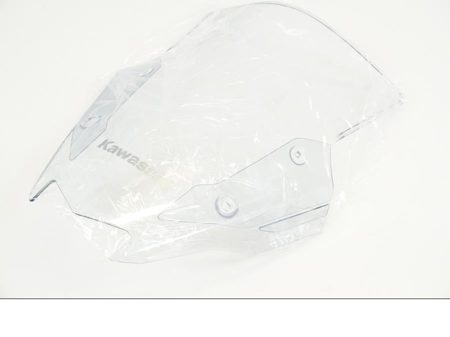 Höger sida på Vindruta från en Kawasaki Ninja 1000SX -2022 motorcykel.