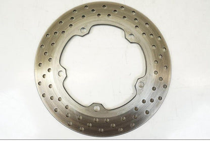 Vänster sida på Bromsskiva från en Yamaha MT-09 -2021 motorcykel.