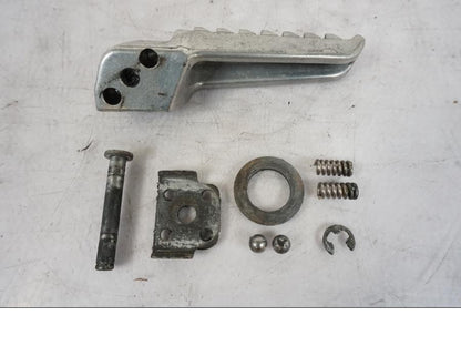 Framsidan på Fotpinne från en Kawasaki ER-6N -2008 motorcykel.