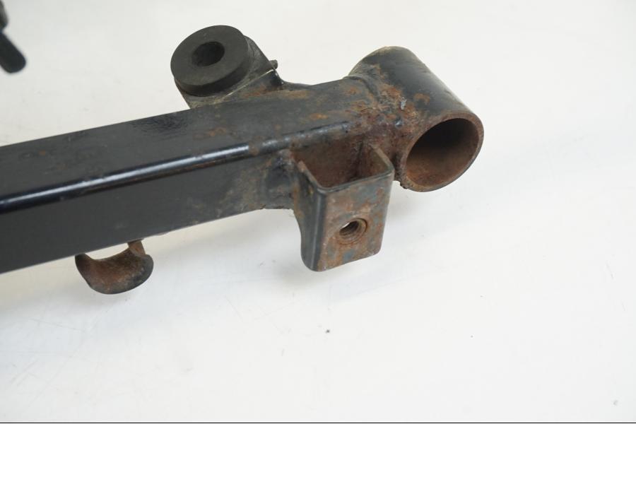 Snett uppifrån på Bakram från en Honda NSR 125 -1991 motorcykel.