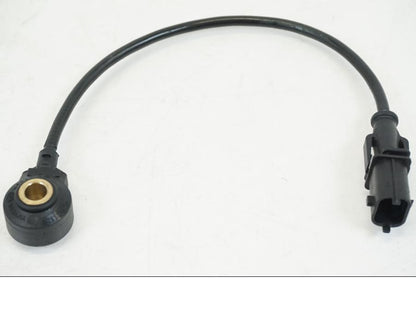 Snett uppifrån på Knacksensor från en Ducati Streetfighter V4 -2020 motorcykel.