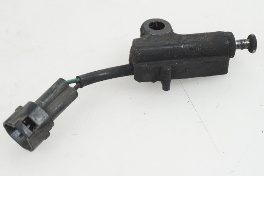 Snett uppifrån på Sidostödsbrytare från en Suzuki GSX-R 1000 -2007 motorcykel.