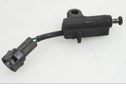 Snett uppifrån på Sidostödsbrytare från en Suzuki GSX-R 1000 -2007 motorcykel.