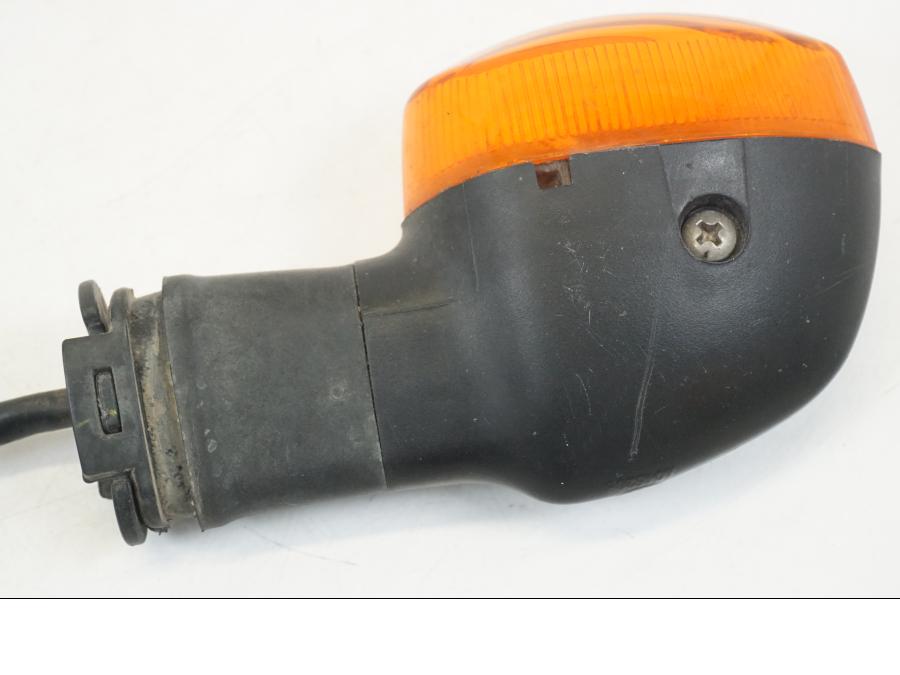 Snett uppifrån på Blinkers från en Yamaha XT 1200 A -2010 motorcykel.