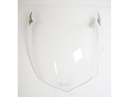 Framsidan på Vindruta från en Suzuki GSX-R 600 -2000 motorcykel.