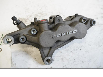 Framsidan på Bromsok från en Kawasaki ZX-6R -2002 motorcykel.