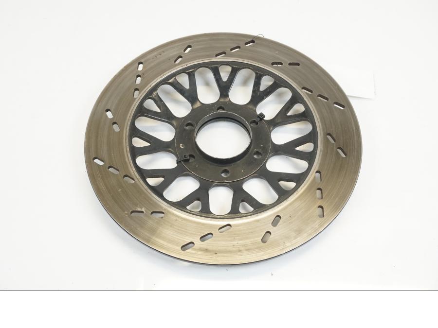 Framsidan på Bromsskiva från en Suzuki GSX 1100 -1982 motorcykel.