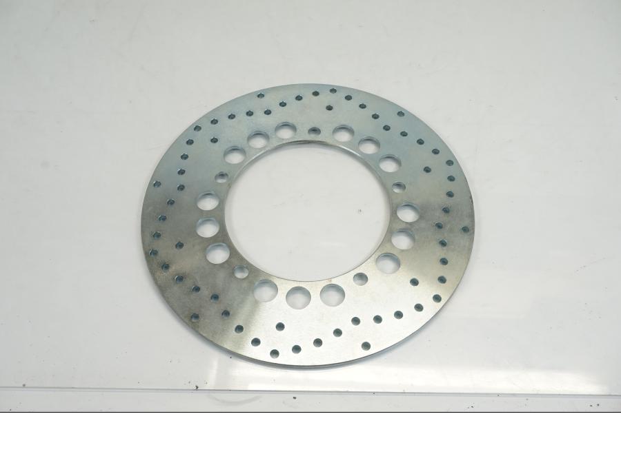 Baksidan på Bromsskiva från en Kawasaki GPZ 550 -1983 motorcykel.