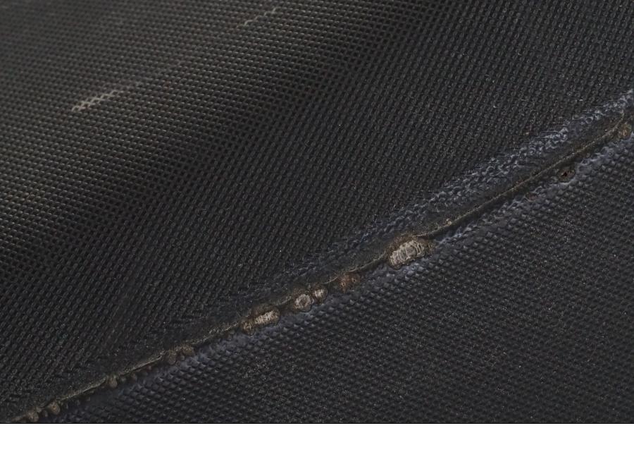 Baksidan på Sadel från en BMW F 800 GS -2008 motorcykel.