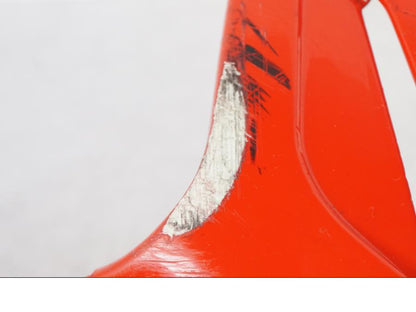 Snett uppifrån på Magkåpa från en Ducati 750 SS -2000 motorcykel.