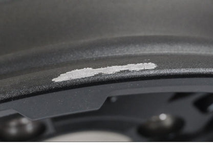 Snett nerifrån på Fälg från en Yamaha YFM 700 Grizzly -2018 motorcykel.