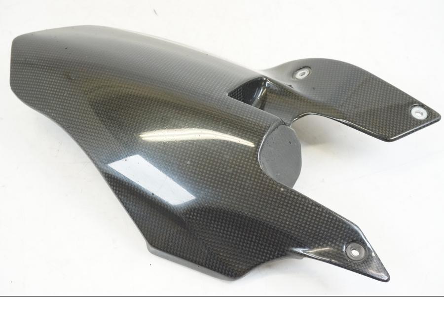 Baksidan på Svingskärm från en Ducati Streetfighter S -2011 motorcykel.