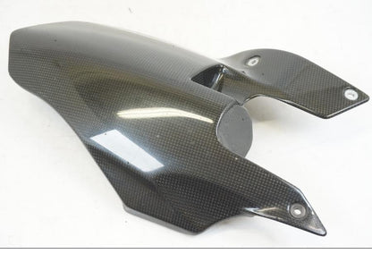 Baksidan på Svingskärm från en Ducati Streetfighter S -2011 motorcykel.