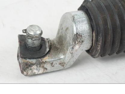 Framsidan på Fotpinne från en H-D Softail FXCW Rocker -2008 motorcykel.