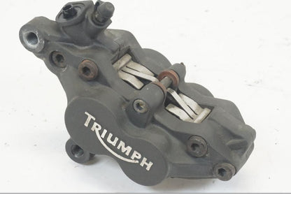 Framsidan på Bromsok från en Triumph Rocket III -2007 motorcykel.