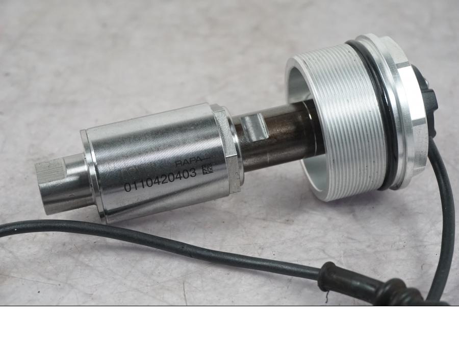 Baksidan på Gaffelbensdelar från en Ducati Multistrada V4 -2024 motorcykel.