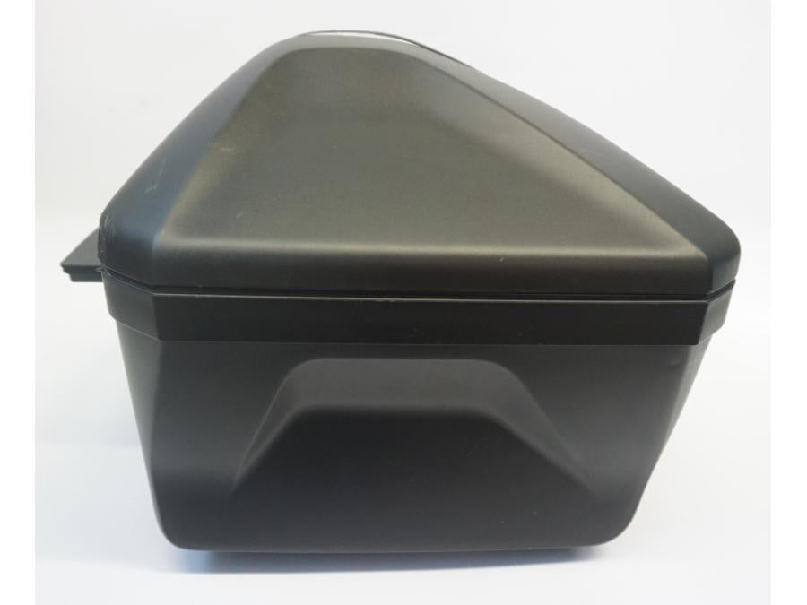 Snett uppifrån på Topbox från en KTM 790 Adventure -2020 motorcykel.