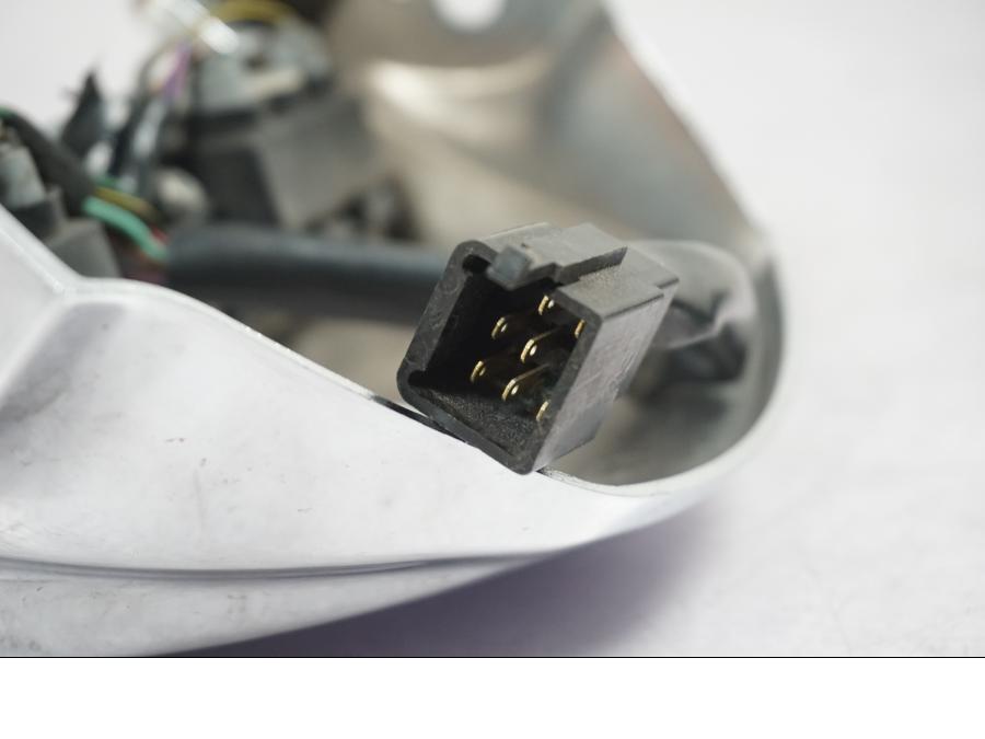 Snett nerifrån på Instrumentpanel från en Kawasaki VN 1500 -1994 motorcykel.