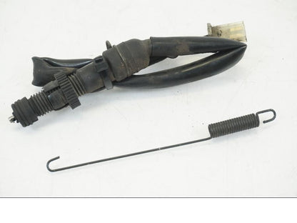 Baksidan på Bromsljuskontakt från en Honda CB 750 -2002 motorcykel.