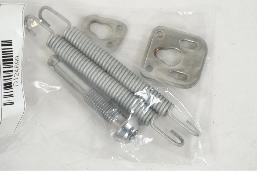 Baksidan på Sidostöd från en BMW R 1250 GS -2021 motorcykel.